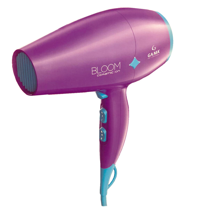 Secador de Pelo Gama diamond Bloom violet Secador de Pelo Gama diamond Bloom violet