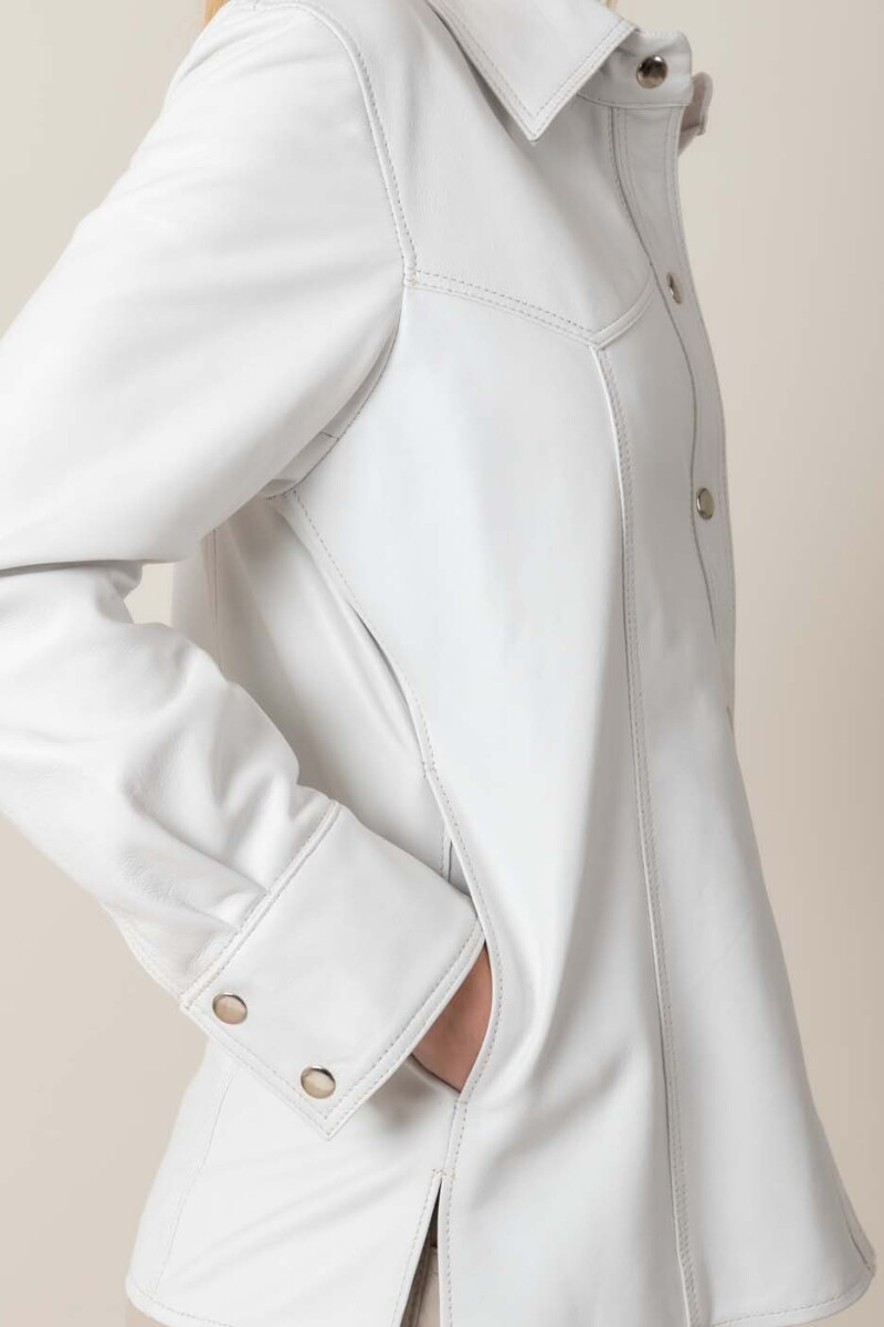Camisa fio larga Blanca