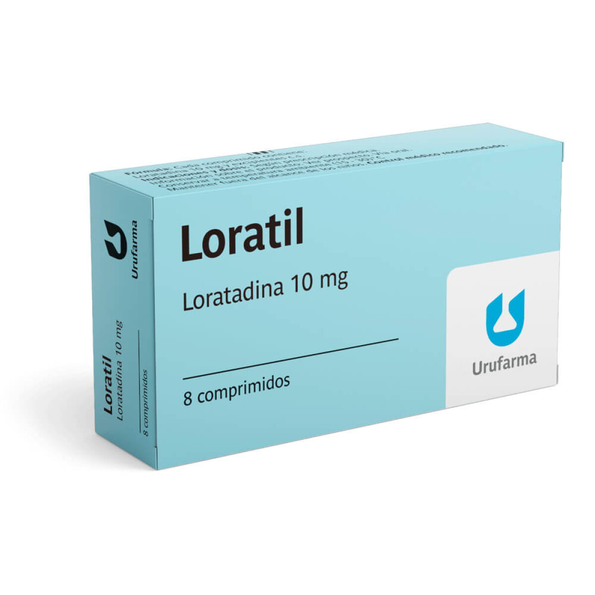 Loratil 10mg 8 Tabletas 