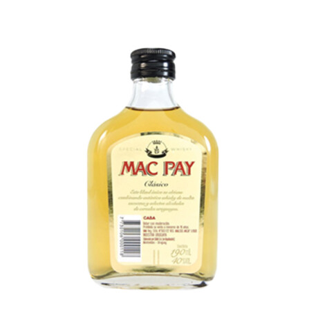 Whisky MAC PAY Petaca 190ml Whisky MAC PAY Petaca 190ml