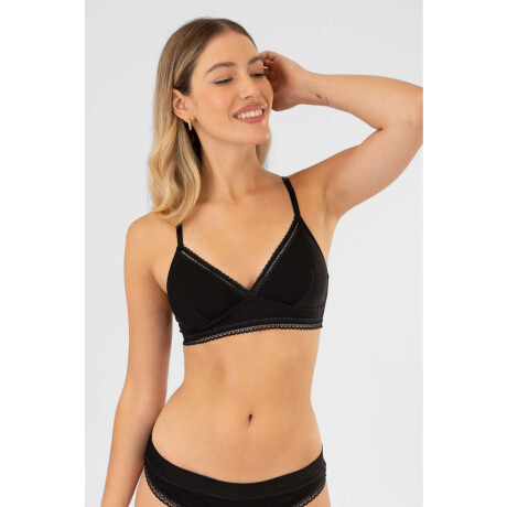Bralet brume Negro