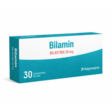 Bilamin 20mg 30 Comprimidos Bilamin 20mg 30 Comprimidos