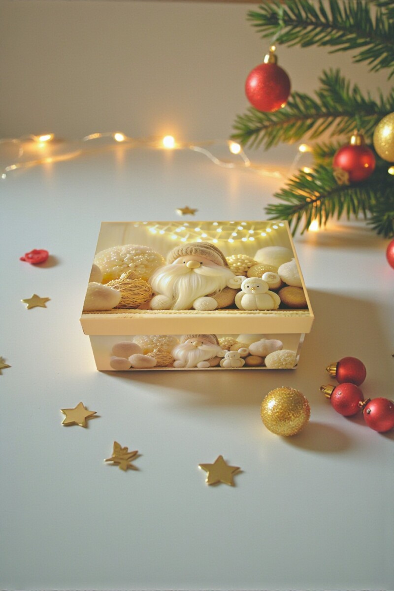 Caja Rigida Navidad 14 x 20 x 8,5 - Diseño 2 