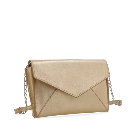 CARTERAS CUERO - VENET TOPPU DORADO