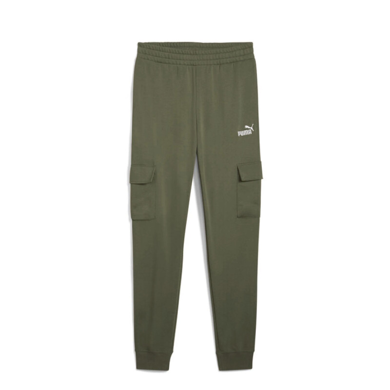 Pantalon de Hombre Puma ESS Nº1 Logo Cargo Verde Oliva
