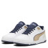 Championes de Hombre Puma Game Low Retro Club Blanco - Azul Marino - Beige