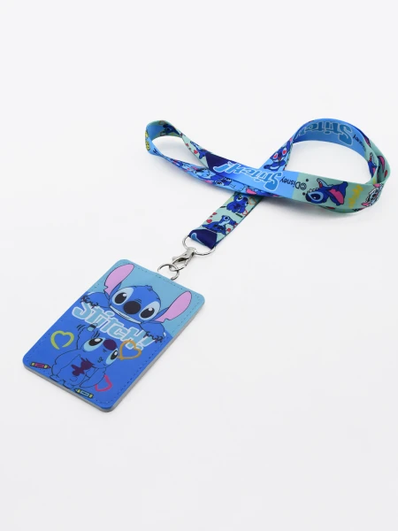 TARJETERO CINTA STITCH MULTICOLOR