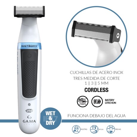 Combo Gama Italy Trimmer G-bladee y Clipper GC567 001