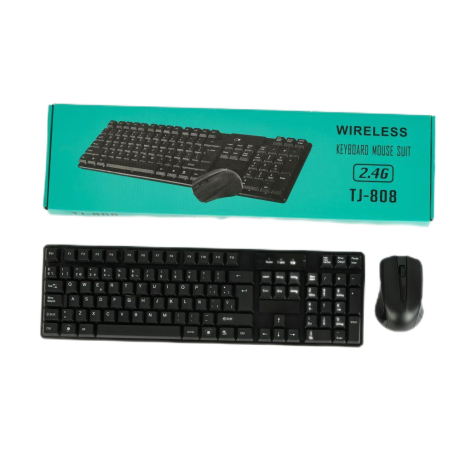 COMBO TECLADO Y MOUSE INALAMBRICO BT TJ808 CON TECLADO NUMERICO COMBO TECLADO Y MOUSE INALAMBRICO BT TJ808 CON TECLADO NUMERICO