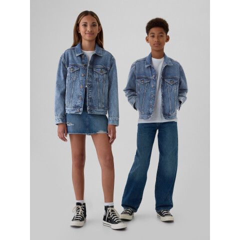 DENIM ICON JACKET MEDIUM WASH
