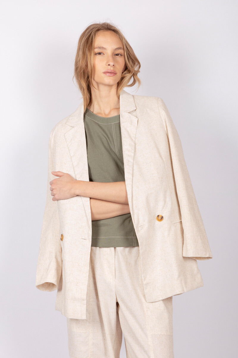 Blazer Blas - Crema 