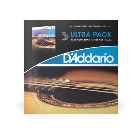 Pack Encordado Folk Daddario Ez910/ej26 0.11 Pack Encordado Folk Daddario Ez910/ej26 0.11