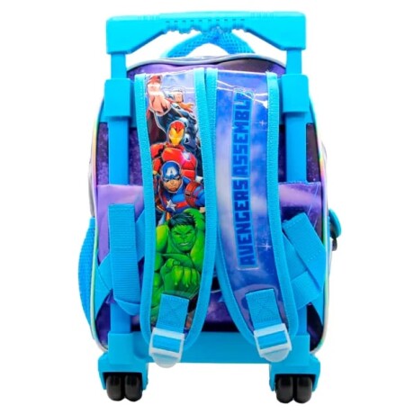 Mochila c/carro Cresko 30,5 cm Avengers Diseño 1