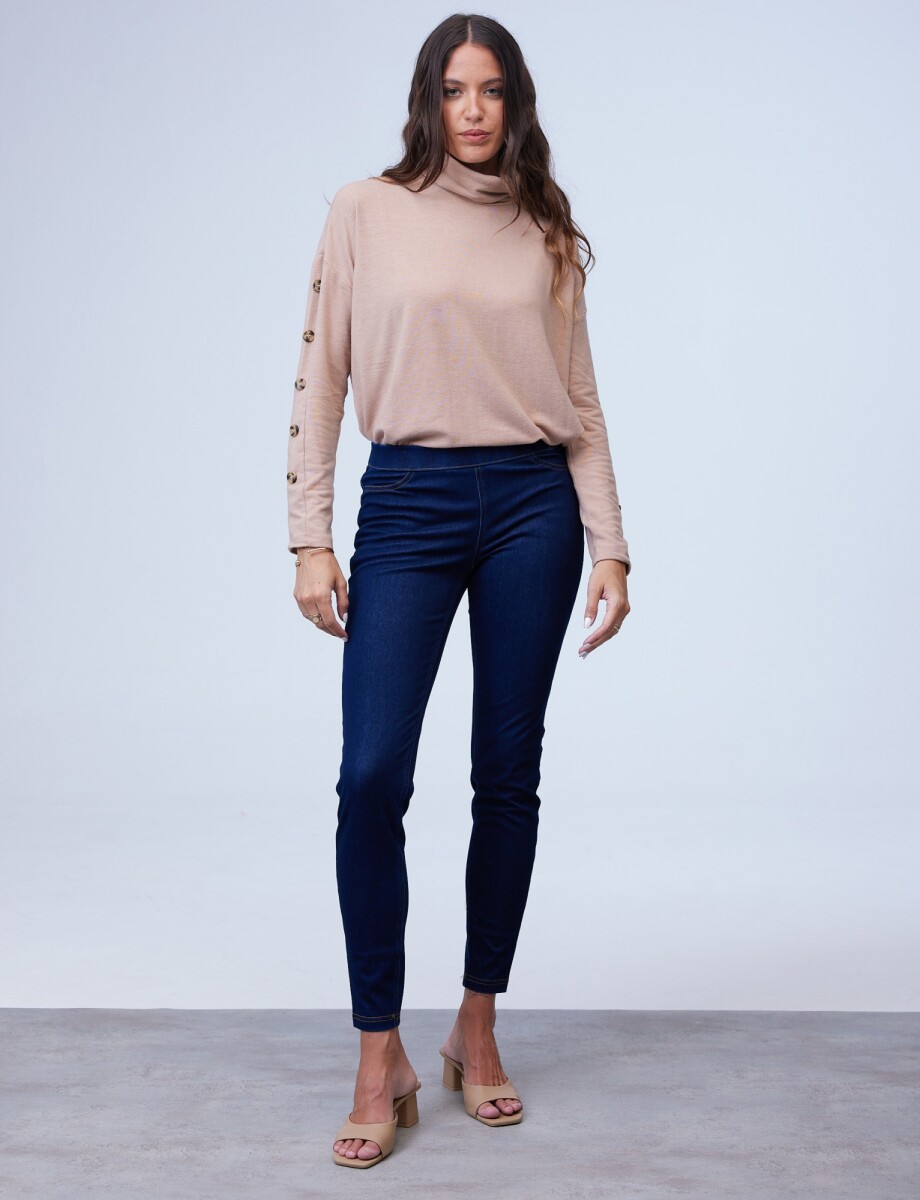 Jegging Slim Fit - Jean Oscuro 