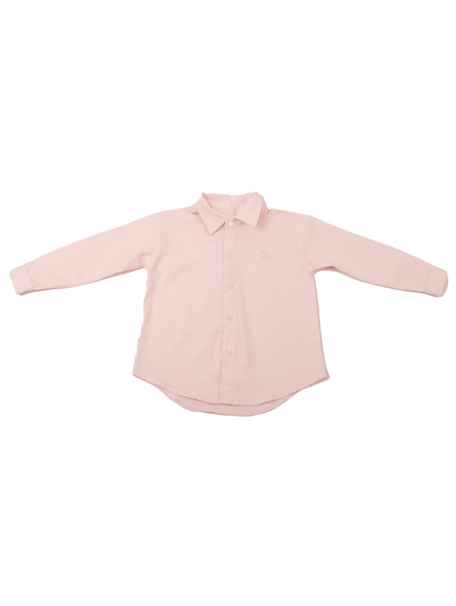 Camisa de Niño/a - Camisa a rayas rosa 