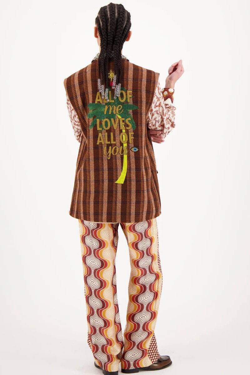 VEST DE ABRIGO Marron