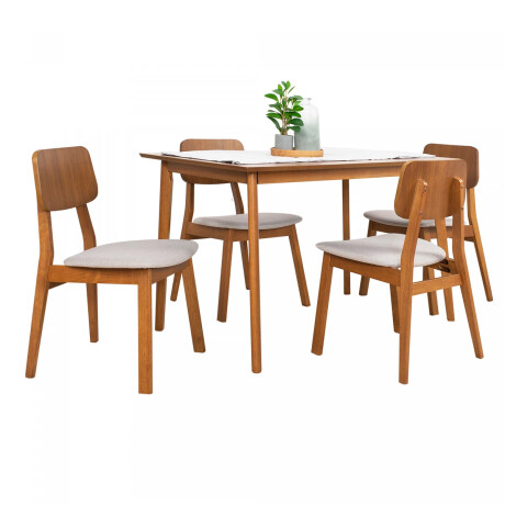 Juego De Comedor 4 Sillas Doval Juego De Comedor 4 Sillas Doval