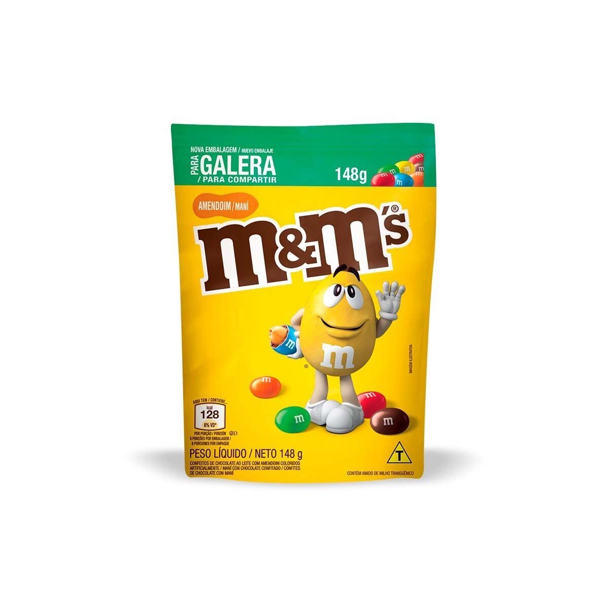 Maní con Chocolate Mym Peanut 148GR 