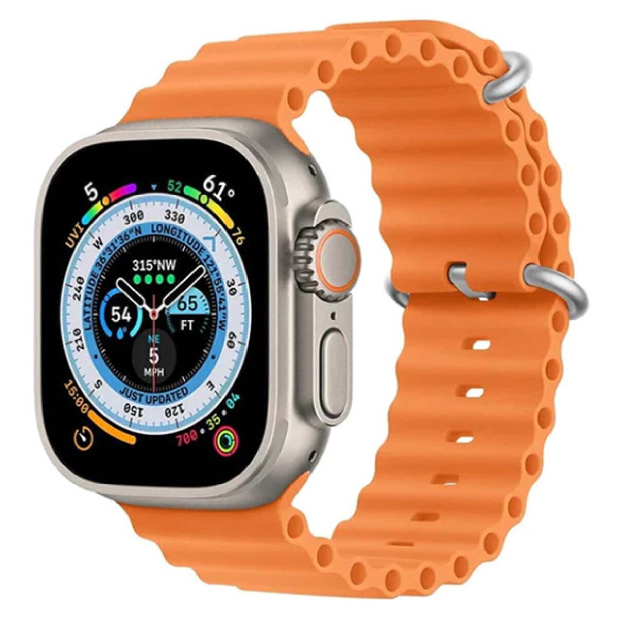 Reloj Inteligente Smartwatch X 3 Mallas Bt Ultra 2 Miccell - Color Dorado 