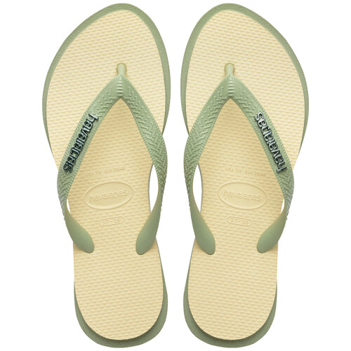 Ojotas Havaianas Top Point Fusion Verde