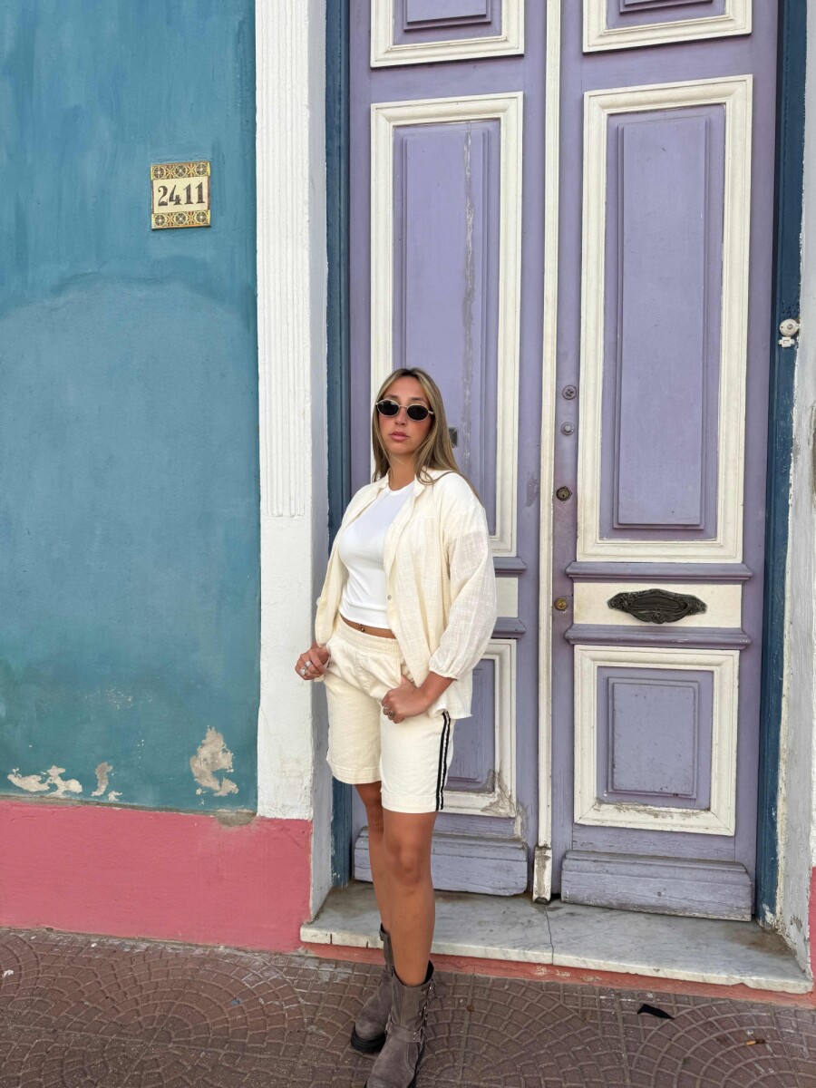 Camisa Guille - Beige 