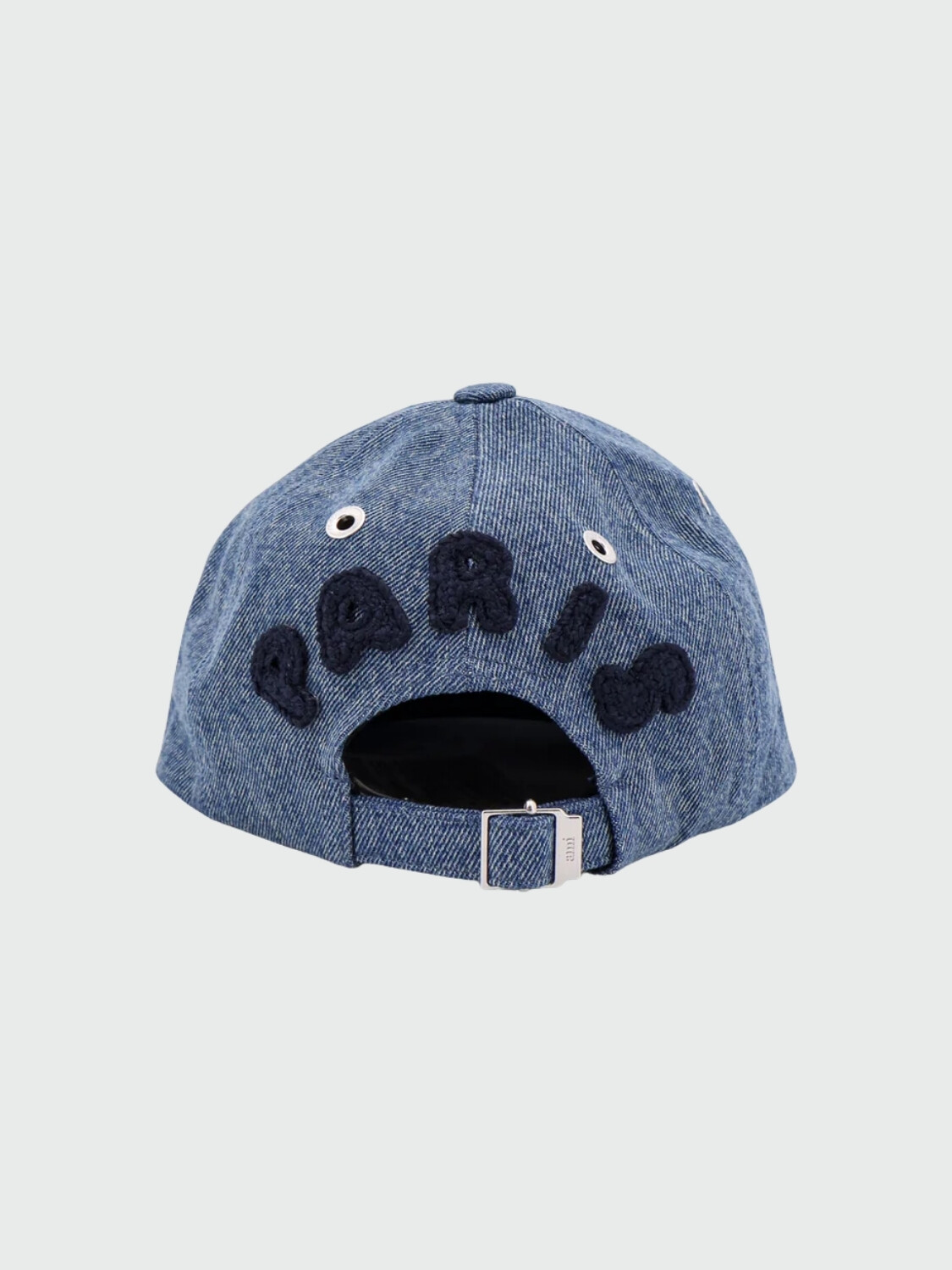 AMI PARIS - Gorra con bordado cuore Rojo