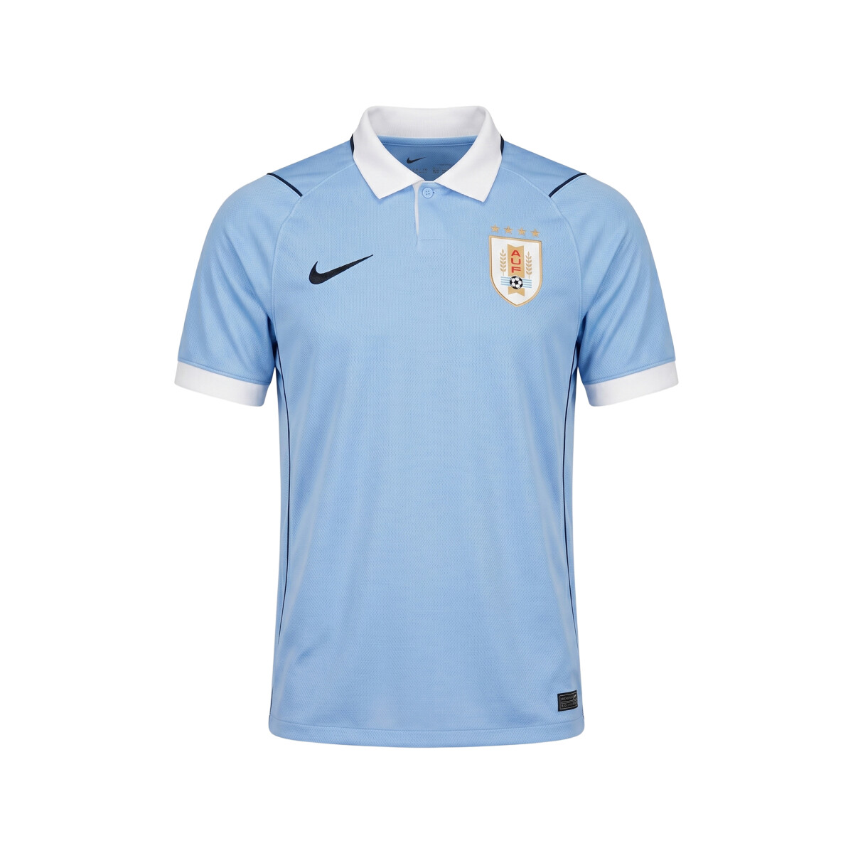 Camiseta Nike Oficial AUF Uruguay Local 2026 Stadium - Celeste 