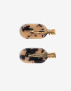 Horquillas Set Carey Set De Hebillas Carey - Marron Carey