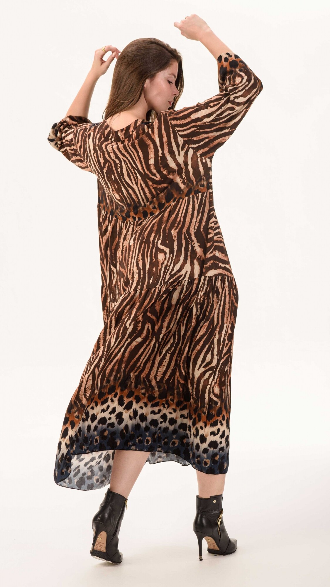 Vestido Asti chocolate