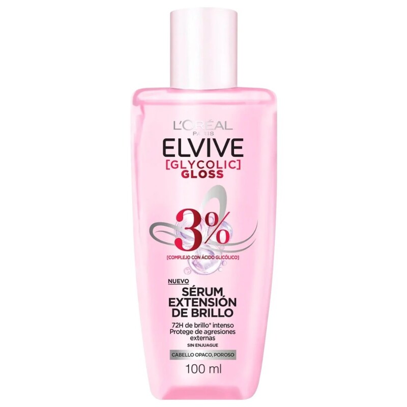 Serum Glycolic Gloss Elvive 100 Ml Serum Glycolic Gloss Elvive 100 Ml