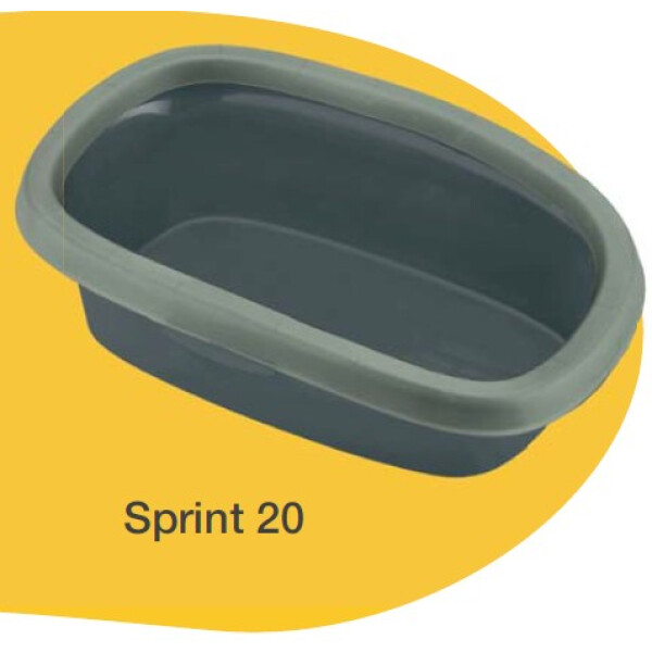 TOILETTE SPRINT 20 "GREEN LINE"GRIGIO ARDESIA/FOGGY GREEN TOILETTE SPRINT 20 "GREEN LINE"GRIGIO ARDESIA/FOGGY GREEN