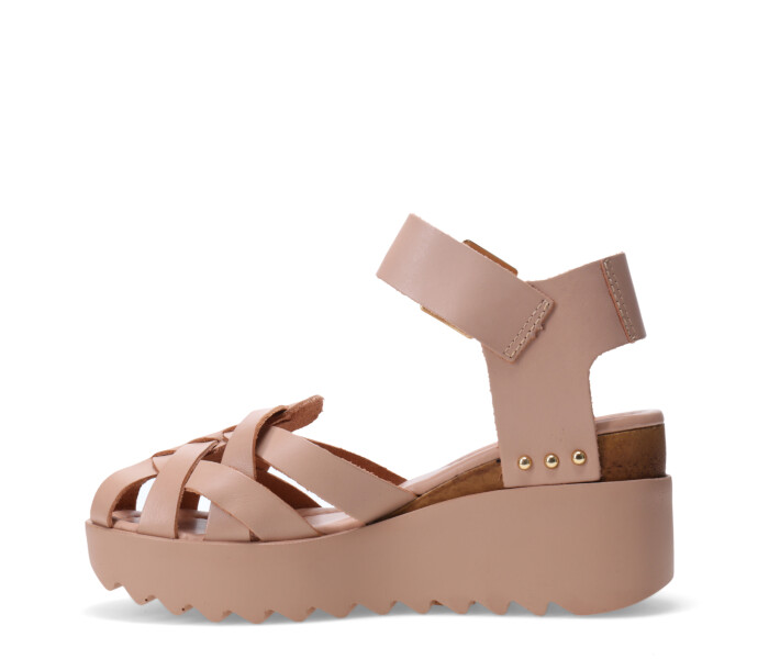 Sandalias de Mujer Bottero tiras c/hebilla Marrón - Marrón Claro