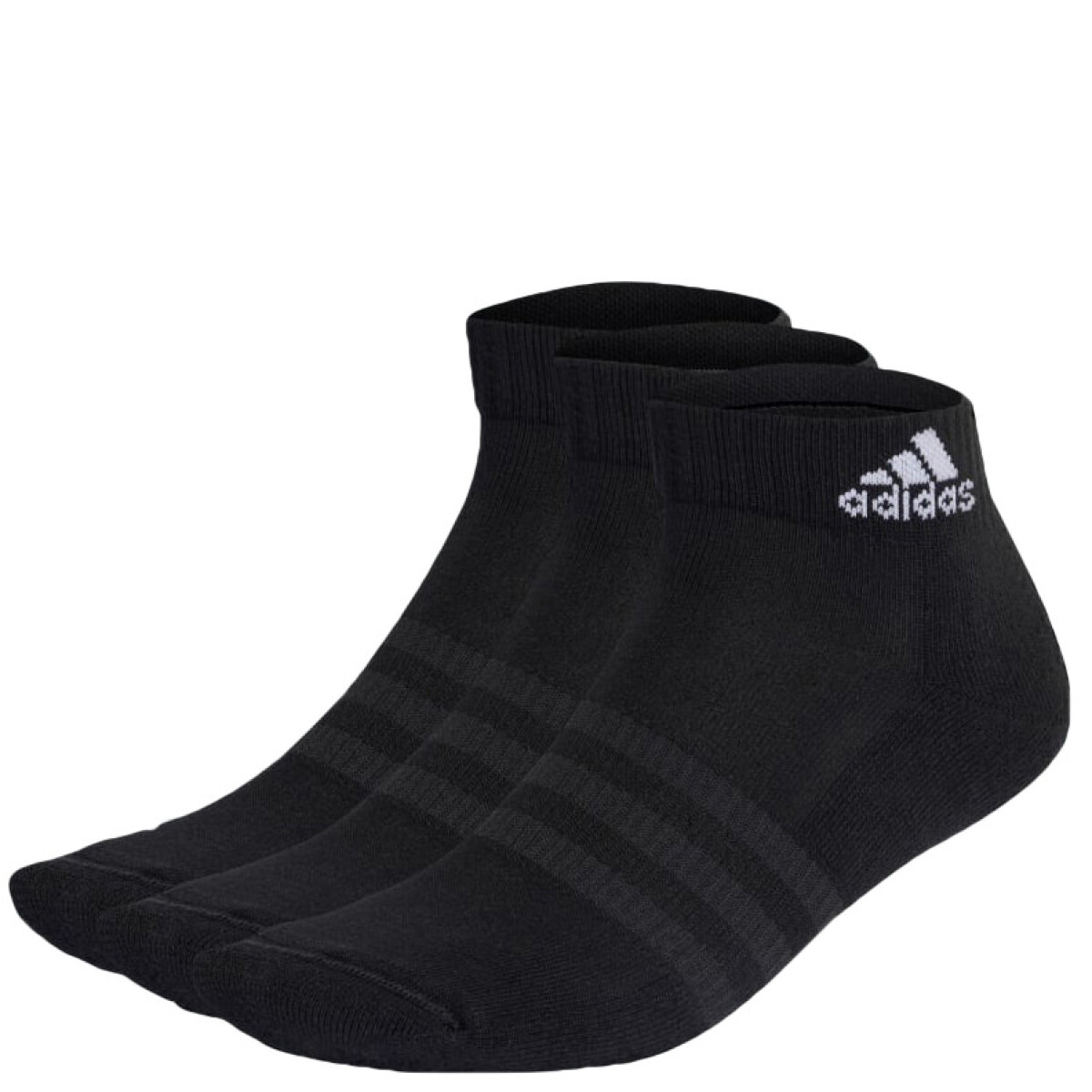 Medias de Hombre Adidas x3 SPW - Negro - Blanco 