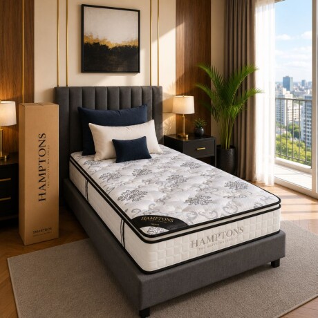 Colchon de resortes 1 plaza THM Bronze 80x185 Colchon de resortes 1 plaza THM Bronze 80x185