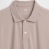 V-STRETCH PIQUE POLO - SOLID MEDIUM COOL BROWN
