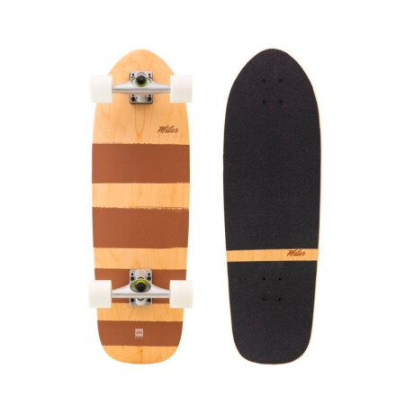 Surfskate Backside Miller 31.5 Marrón/Blanco