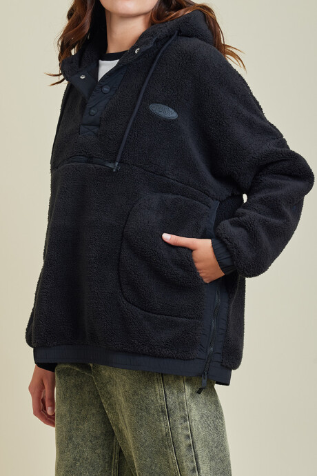 CANGURO S/C MERE ( SHERPA ) RUSTY Negro