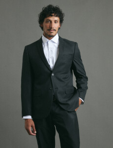 220714 TRAJE SLIM FIT HARRINGTON URBAN Negro