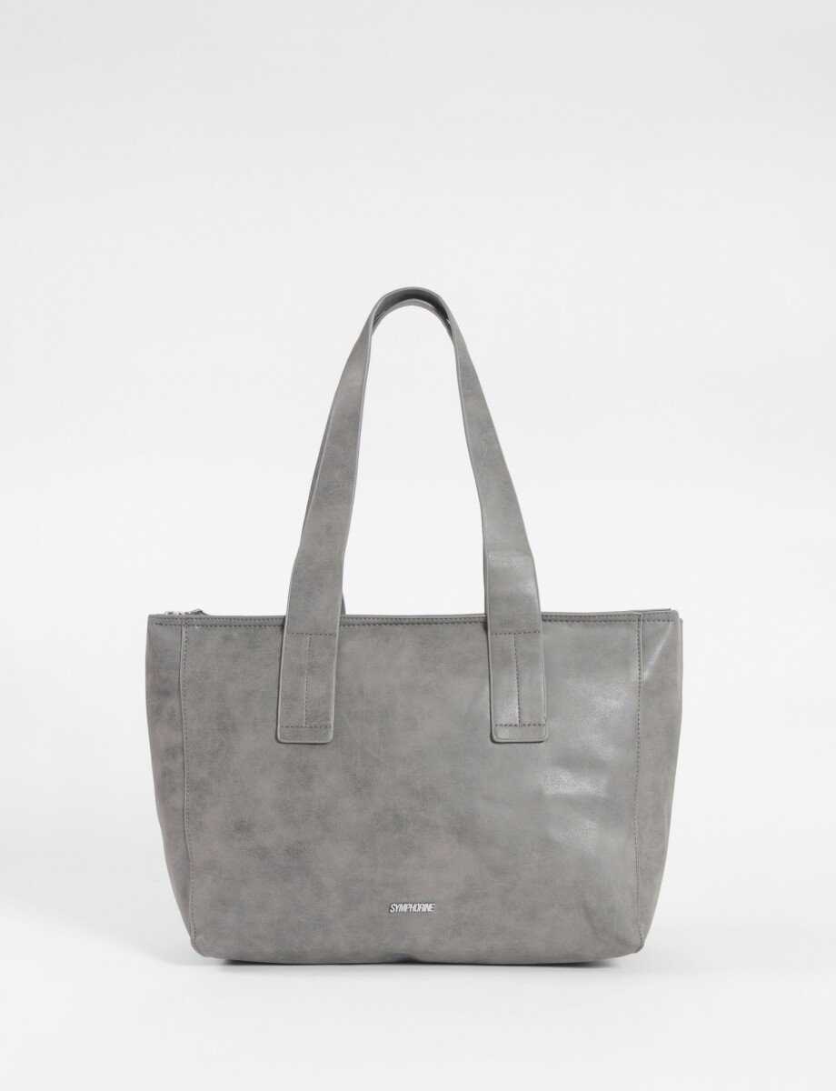 Shopper soft - gris 