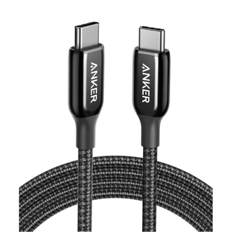 Anker powerline+ iii cable braided usb-c to usb-c 2.0 | 0.9m Negro