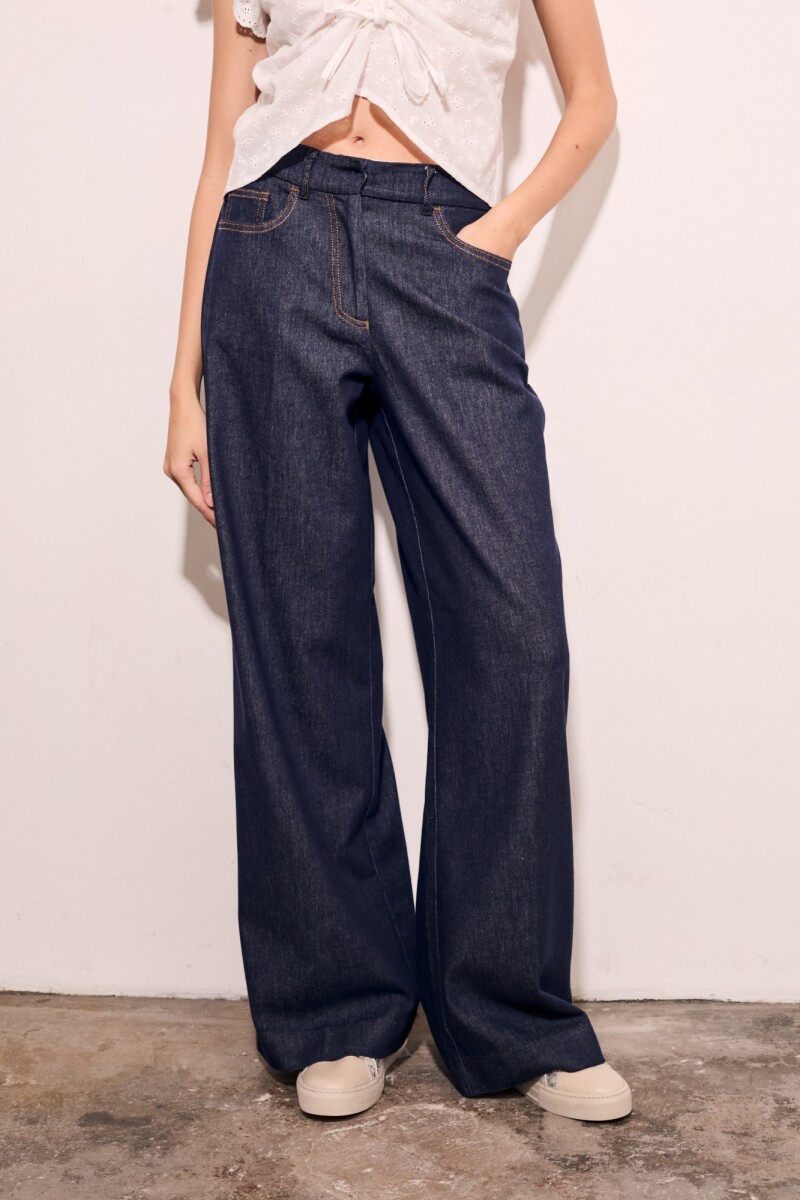 Jean Wide Leg Denim