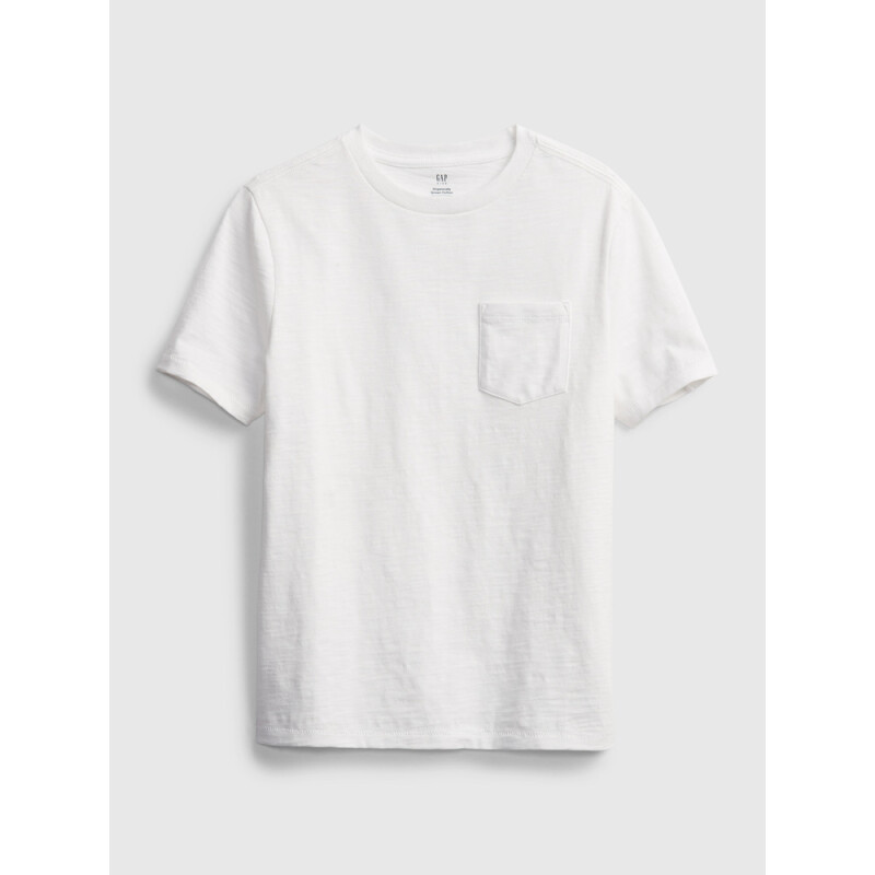 SS PKT TEE OPTIC WHITE