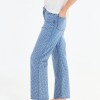 Denim Straight Monogram Azul