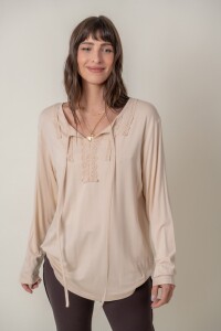 REMERA CENTELLA Beige