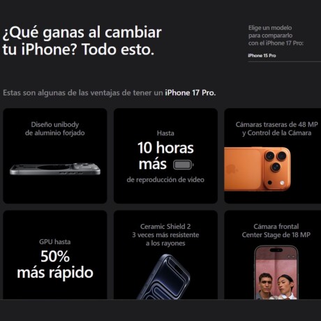 Celular Iphone 17 Pro 256GB eSIM V01