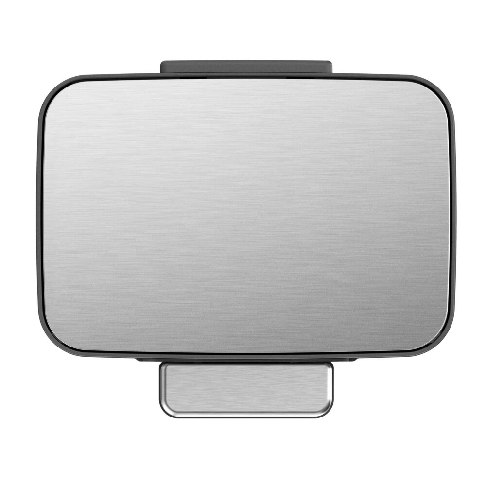 PAPELERA ACERO-INOXIDABLE GRIS EK916MMT, 20 LITROS