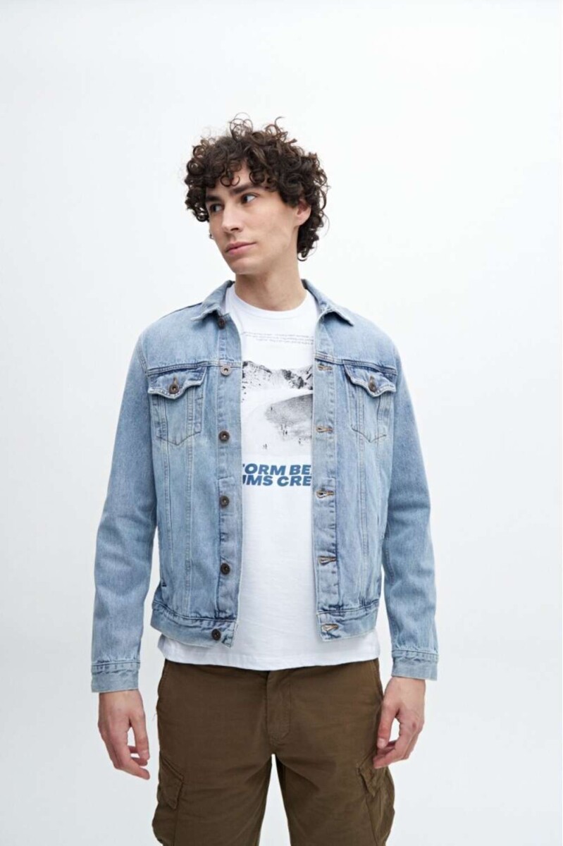 Campera Pompeya unisex - Light Blue 