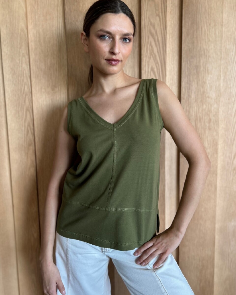 Musculosa Aloe - Safari 