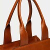 Bolso Mila en cuero liso Cuoio