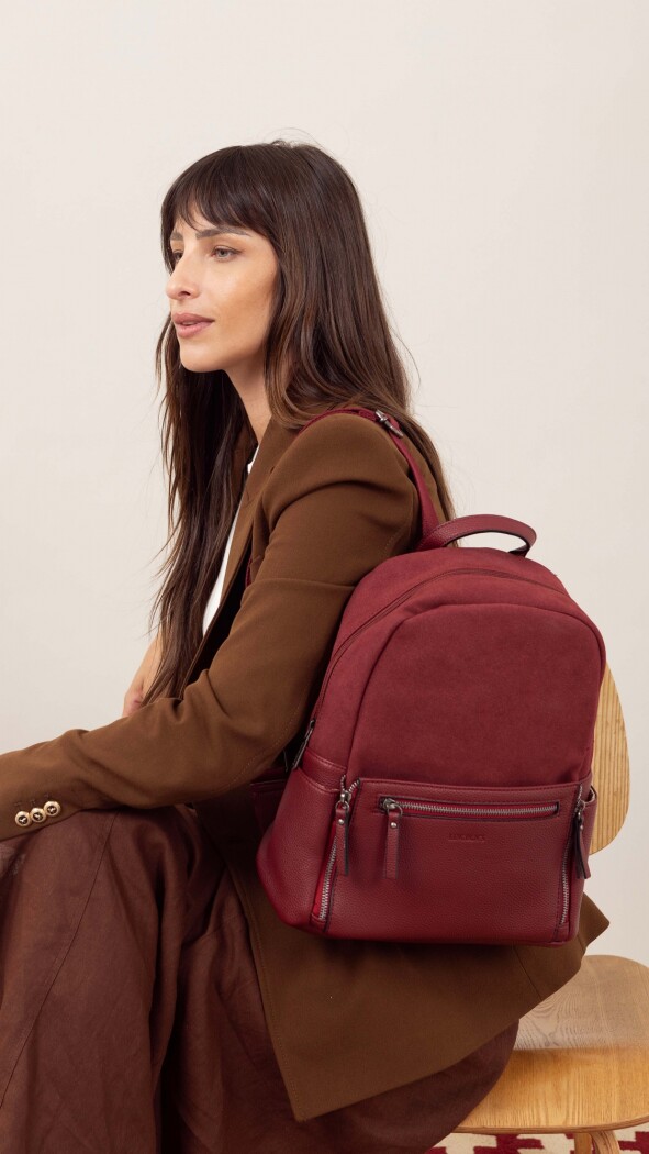 MOCHILA MIRIAM BORDEAUX